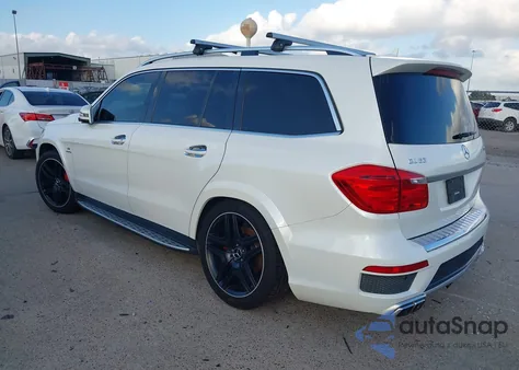 2015 Mercedes-Benz Gl 63 Amg 4Matic из США, поврежденный, VIN 4JGDF7EEXFA603906